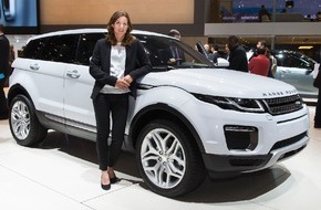 JAGUAR Land Rover Schweiz AG: Nicola Spirig: Triathlon Olympiasiegerin 2012 zu Gast bei Land Rover in Genf (BILD)