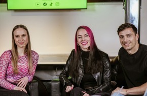 Sächsische Lotto-GmbH: Zu Gast im LOTTOLOFT: :DJane Pretty Pink und Handballspieler Lucas Krzikalla