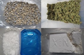 Polizeipräsidium Mainz: POL-PPMZ: Mainz - Dealer festgenommen, mehrere Kilogramm Drogen sichergestellt