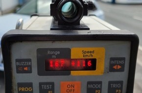 Kreispolizeibehörde Märkischer Kreis: POL-MK: Roadpol Speed: Fast 19.000 Fahrzeuge - Einer der Spitzenreiter überholte mit 116 statt 50 km/h