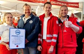 Neuer RID-Weltrekord zum Weltreanimationstag – Österreich holt mit 60 Stunden die längste Reanimations-Staffel der Welt