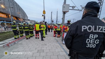 Bundespolizeidirektion München: Bundespolizeidirektion München: Oberleitungsabriss führt zu Stammstreckensperrung im S-Bahnverkehr