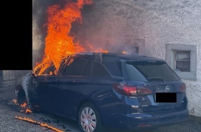Polizeiinspektion Rockenhausen: POL-PIROK: PKW-Brand