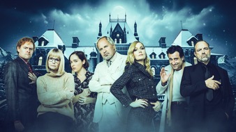 ARD Das Erste: "Tödliches Spiel - Das Live-Krimi-Dinner": Erstklassiger Cast krönt das improvisierte Krimi-Event um Mord, Macht und Manipulation in der ARD und im ORF