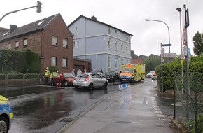 Polizei Aachen: POL-AC: Vier Verletzte nach Verkehrsunfall in Verlautenheide