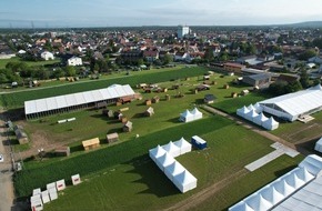 Hessentag 2023: Hessentag 2023: Festgelände Gambrinus erwacht zum Leben