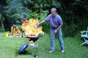 DSH - Aktion Das Sichere Haus: Brennender Grill