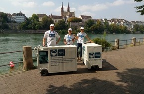 IG saubere Umwelt IGSU: Medienmitteilung: «Littering in Basel: Sensibilisierung mit Charme und Humor»