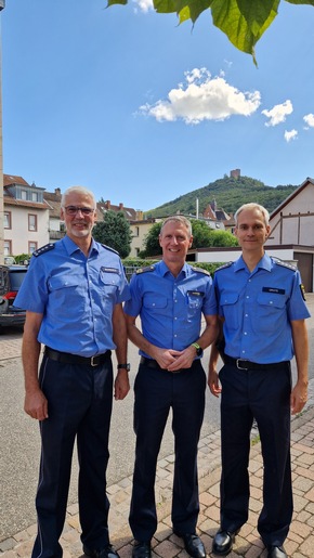 Polizeipräsidium Rheinpfalz: POL-PPRP: Wechsel in der Leitung der Polizeiwache Annweiler