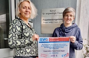 EVG Eisenbahn- und Verkehrsgewerkschaft: EVG-Frauen NRW: Finanzielle Unterstützung anstatt Rosen