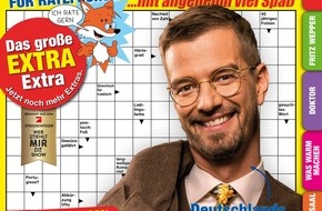 ProSieben: "Wer stiehlt mir die Show?" gewinnt mit grandiosen 21,0 Prozent Marktanteil die Prime Time, Joko gewinnt sein eigenes "Witziges Rätsel-Karussell" - ab heute im Handel