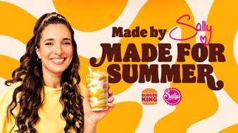 BURGER KING Deutschland GmbH: Sally &Ouml;zcan startet neue Dessert-Kooperation mit Burger King&reg; Deutschland / Tropical Mango Desserts l&auml;uten ab 5. Mai deutschlandweit den Sommer ein
