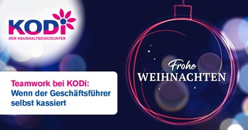 KODi Diskontläden GmbH: Teamwork bei KODi: Wenn der Geschäftsführer selbst kassiert