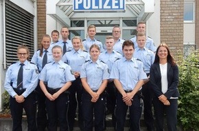 Kreispolizeibehörde Olpe: POL-OE: Polizei Olpe erhält neue Polizeipraktikanten