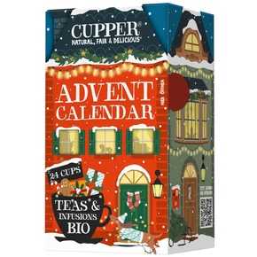 Presseinfo: 24 Tage voller Teegenuss - Cupper Teas macht die Adventszeit noch stimmungsvoller