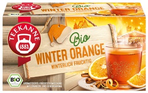 Teekanne GmbH & Co. KG: Pressemitteilung: TEEKANNE Bio Winter Orange: Der neue fruchtig-würzige Genuss für gemütliche und natürliche Wintermomente
