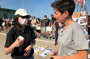 ZDF: "dunja hayali" im ZDF über die AfD nach den Wahlerfolgen und Proteste in Hongkong (FOTO)