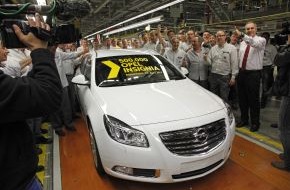 Opel Automobile GmbH: 500.000 Opel Insignia aus Rüsselsheim (BILD)