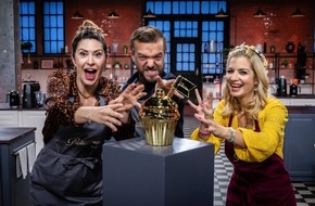 SAT.1: Susan, Madita oder Mathias: Wer zaubert den perfekten Himbeer-Igel im Finale von "Das große Promibacken" in SAT.1?