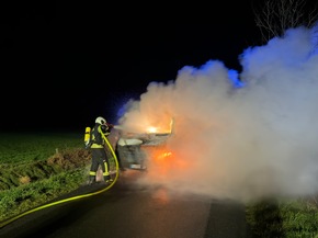 FW-AUR: Sprinter niedergebrannt