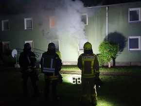 FW-RE: Wohnungsbrand in der Nacht - keine Verletzten