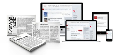 Domaine Public: «Domaine Public»: un média politique suisse indépendant fête ses 50 ans (IMAGE)