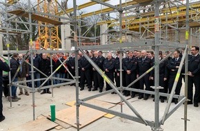 Feuerwehr Erkrath: FW-Erkrath: Grundsteinlegung für neues Feuerwehrgerätehaus des Löschzuges Alt-Erkrath