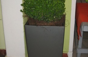 Polizeiinspektion Nienburg / Schaumburg: POL-NI: Wer hat die Blumenkübel gestohlen ? - 200 Euro Belohung -Bild im Downlaod-