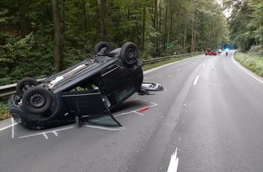 Polizei Bonn: POL-BN: Königswinter: Überholmanöver auf L 331 endet mit zwei Verletzten