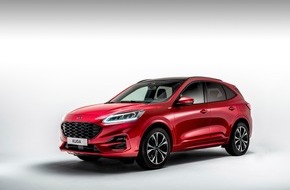 Ford Motor Company Switzerland SA: Nouveau Ford Kuga : Consommation de carburant et émissions de CO2 en baisse de plus de 30% par rapport à l'ancien modèle