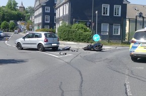 Kreispolizeibehörde Oberbergischer Kreis: POL-GM: Motorradfahrer nach Unfall schwer verletzt