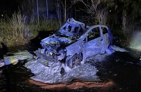 Polizei Düren: POL-DN: PKW ausgebrannt
