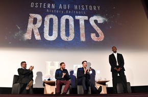 The HISTORY Channel: Erfolgsserie "Roots" feiert Vorpremiere: Hauptdarsteller Malachi Kirby zu Gast in München (FOTO)
