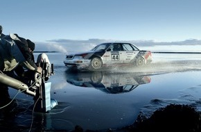 Audi AG: Audi dreht einen der spektakulärsten Werbespots der Unternehmensgeschichte: Wasser, Sand und Eis - Mit dem Q7 vor der Kulisse Islands