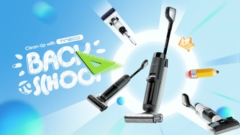 Tineco: Back to School: Tineco senkt die Preise auf ausgewählte Produkte zum Schulstart