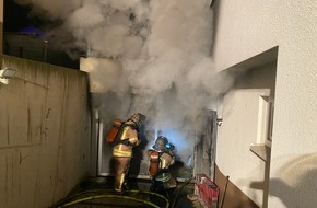 Freiwillige Feuerwehr Frankenthal: FW Frankenthal: Tiefgaragenbrand, sowie gemeldeter Gasgeruch