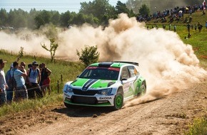 Skoda Auto Deutschland GmbH: Jubeltag für SKODA: Lappi holt ersten WM-Sieg im neuen Fabia R5 (FOTO)