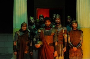 ZDF: Das Leben im alten Rom, im Mittelalter und in der Kaiserzeit / Dreiteilige "Terra X"-Dokumentation und VR -Projekt "Gladiatoren im Kolosseum in 360 Grad und 3D" (FOTO)