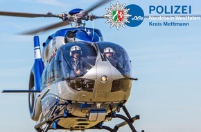 Polizei Mettmann: POL-ME: Polizei fahndete per Hubschrauber nach Einbrecher: Festnahme! - Ratingen - 2501087