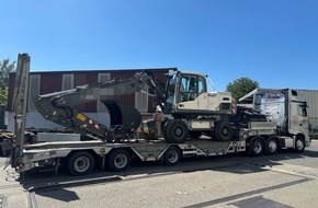 Polizei Hagen: POL-HA: Lkw mit 7,5 Tonnen zu viel beladen und aus dem Verkehr gezogen