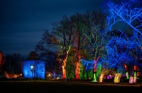 Erfurter Garten- und Ausstellungs gemeinnützige GmbH: Wunderbare Ferienzeit im egapark Erfurt: Winterleuchten, Drachenfieber sowie Naturerlebnisse in Wüste und Urwald