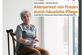 Sozialverband Deutschland (SoVD): Altersarmut von Frauen durch häusliche Pflege / Sozialverband SoVD veröffentlicht Gutachten