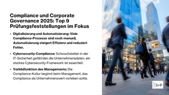 S&P Unternehmerforum GmbH: Compliance 2025 - Neue regulatorische Herausforderungen für Vorstände und Führungskräfte