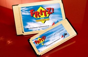 AVM GmbH: Neue FRITZ!Card Express von AVM ab sofort erhältlich / AVM FRITZ!Card Express ISDN-Controller mit kleinem Formfaktor für Notebook-Einsatz