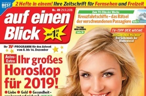 Bauer Media Group, auf einen Blick: Show-Umfrage von auf einen blick: Jeder Dritte möchte "WETTEN, DASS..?" zurück. Junge Zuschauer wollen "Schlag den Raab".