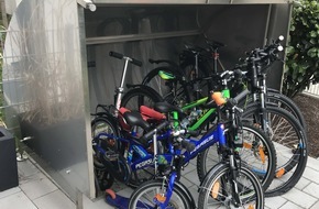 Warenzeichenverband Edelstahl Rostfrei e.V.: Gut geparkt - Fahrradgarage für zuhause