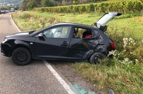 Polizeidirektion Landau: POL-PDLD: Göcklingen / Eschbach - Verkehrsunfall zwischen Auto und Linienbus