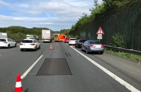 Feuerwehr Schwelm: FW-EN: Verkehrsunfall auf der Autobahn A1