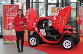 Lindt & Sprüngli Schweiz: Lindor Eili auf Fahrt (BILD)