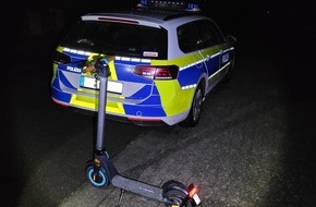 Polizeiinspektion Nienburg / Schaumburg: POL-NI: Trunkenheitsfahrt mit einem E-Scooter